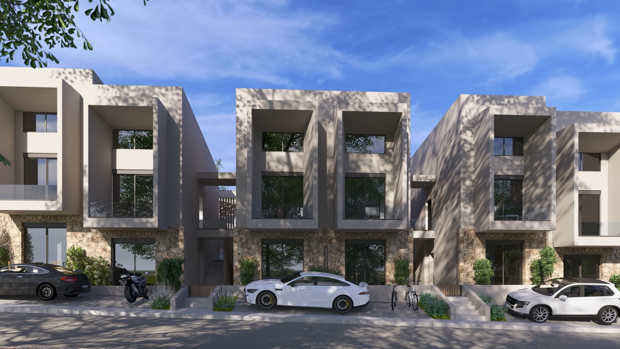 One-Bedroom Ground-Floor Apartment with Garden for Sale in Kallithea, Halkidiki