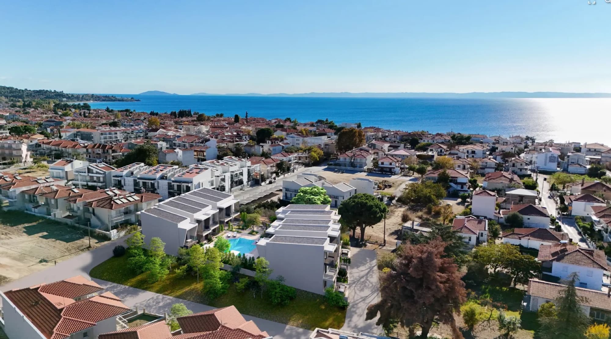 57 m² One-Bedroom Apartment for Sale in Nikiti, Sithonia - 3