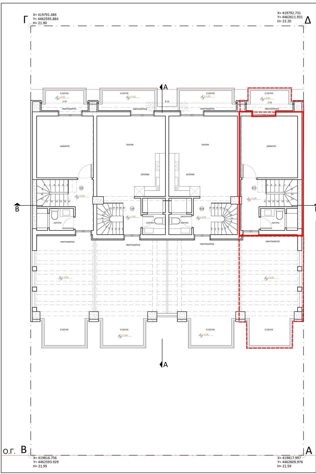 Newly Built One-Bedroom Maisonette for Sale in Nea Kallikratia
