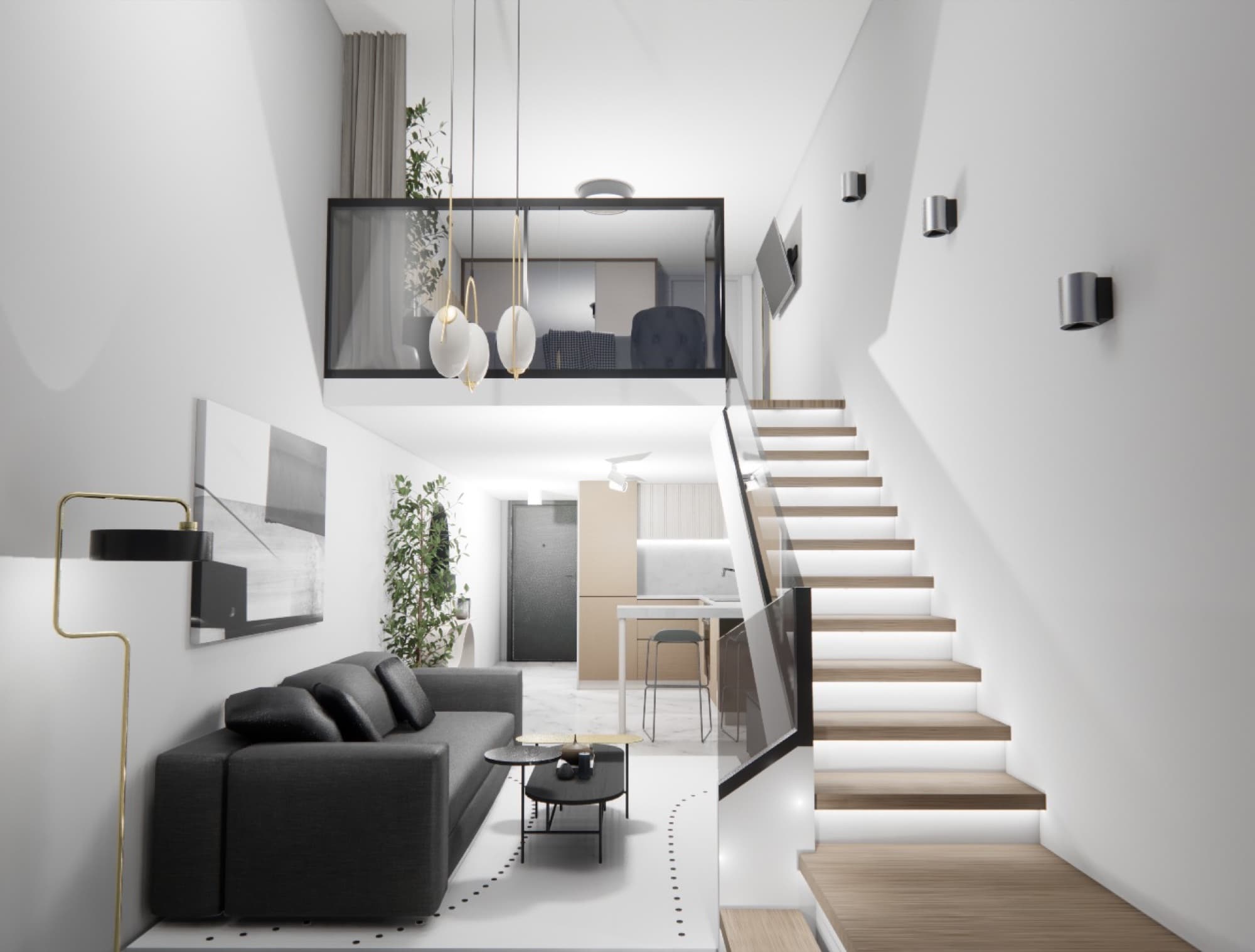 75 m² Renovated Loft for Sale in Vardaris, Thessaloniki - 4