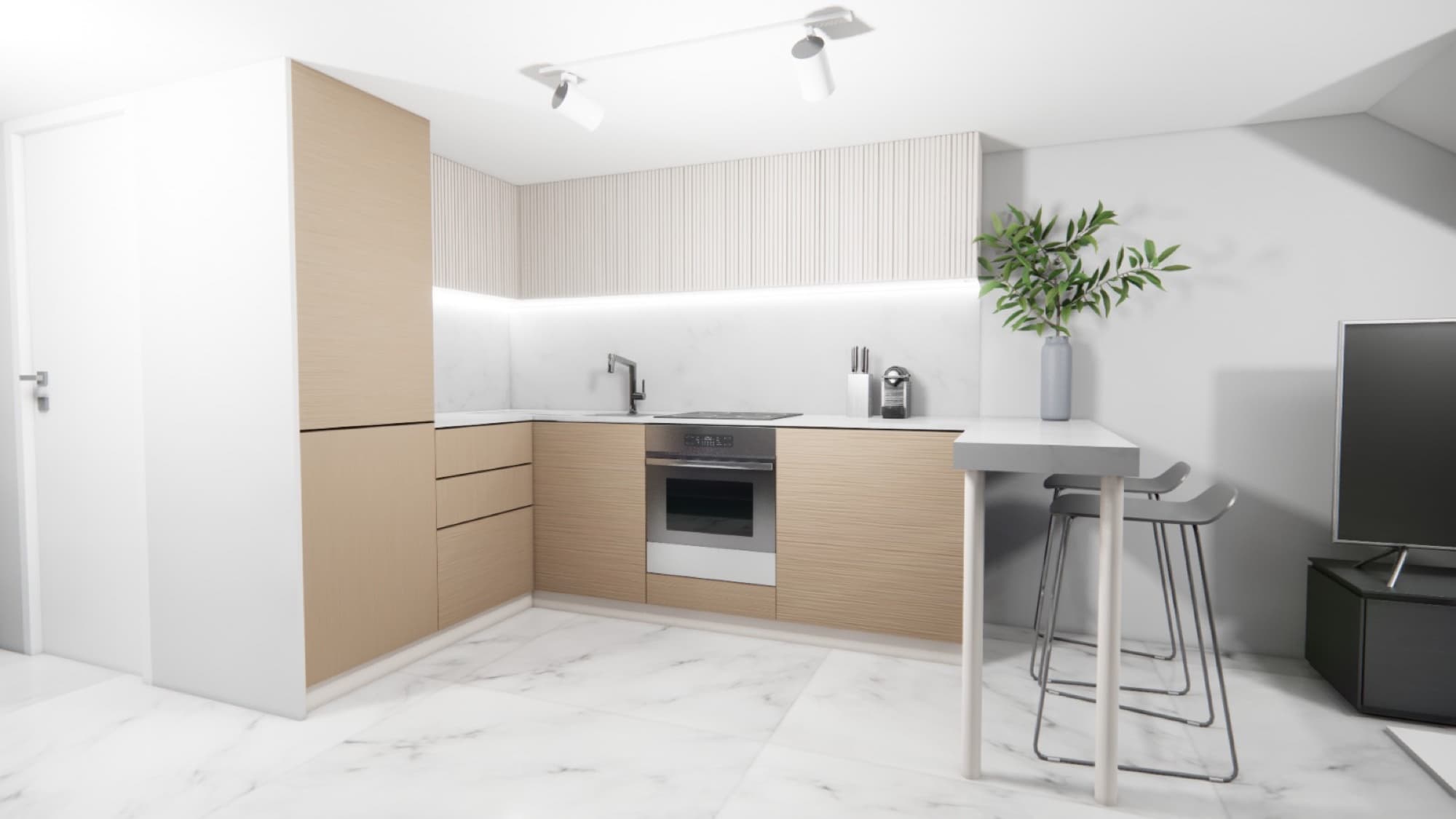 75 m² Renovated Loft for Sale in Vardaris, Thessaloniki
