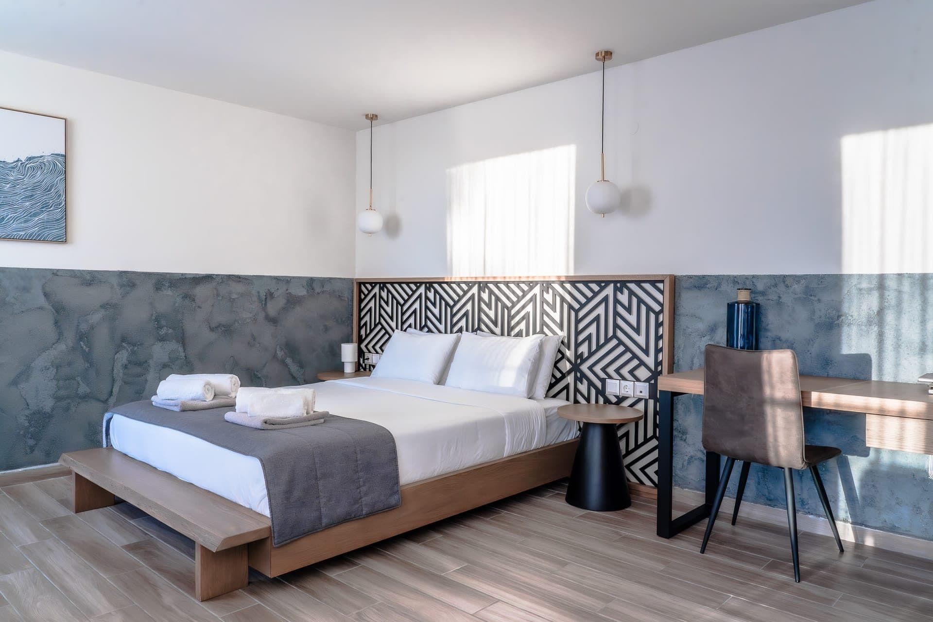 Junior Suite Ground Floor with Pool and Sea View