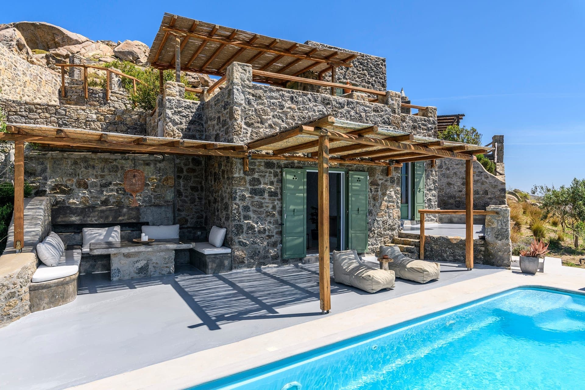 Stone Seaview Pool Villa - Three Bedrooms - 2