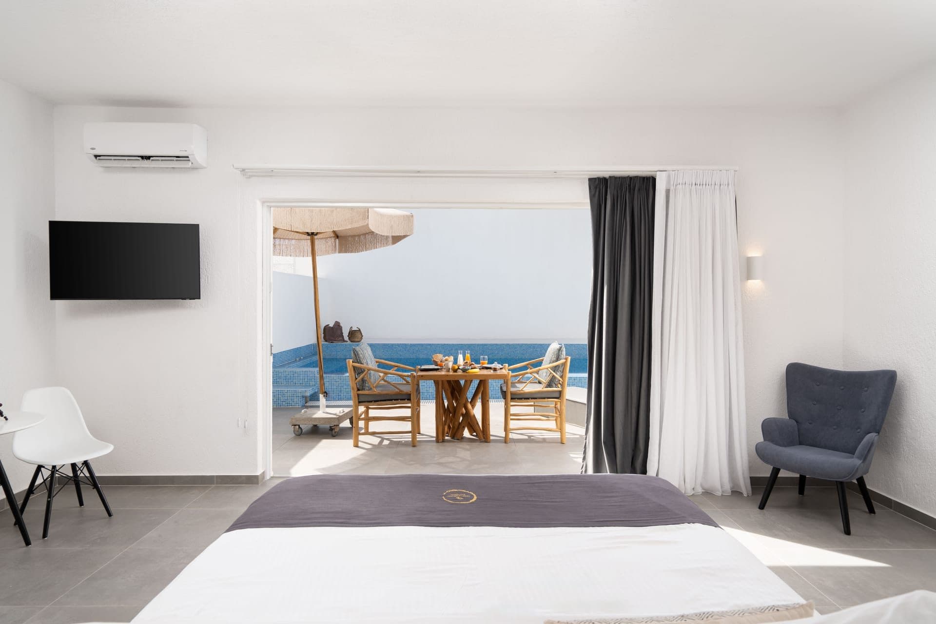 King suite with private jetted swimming pool - 2