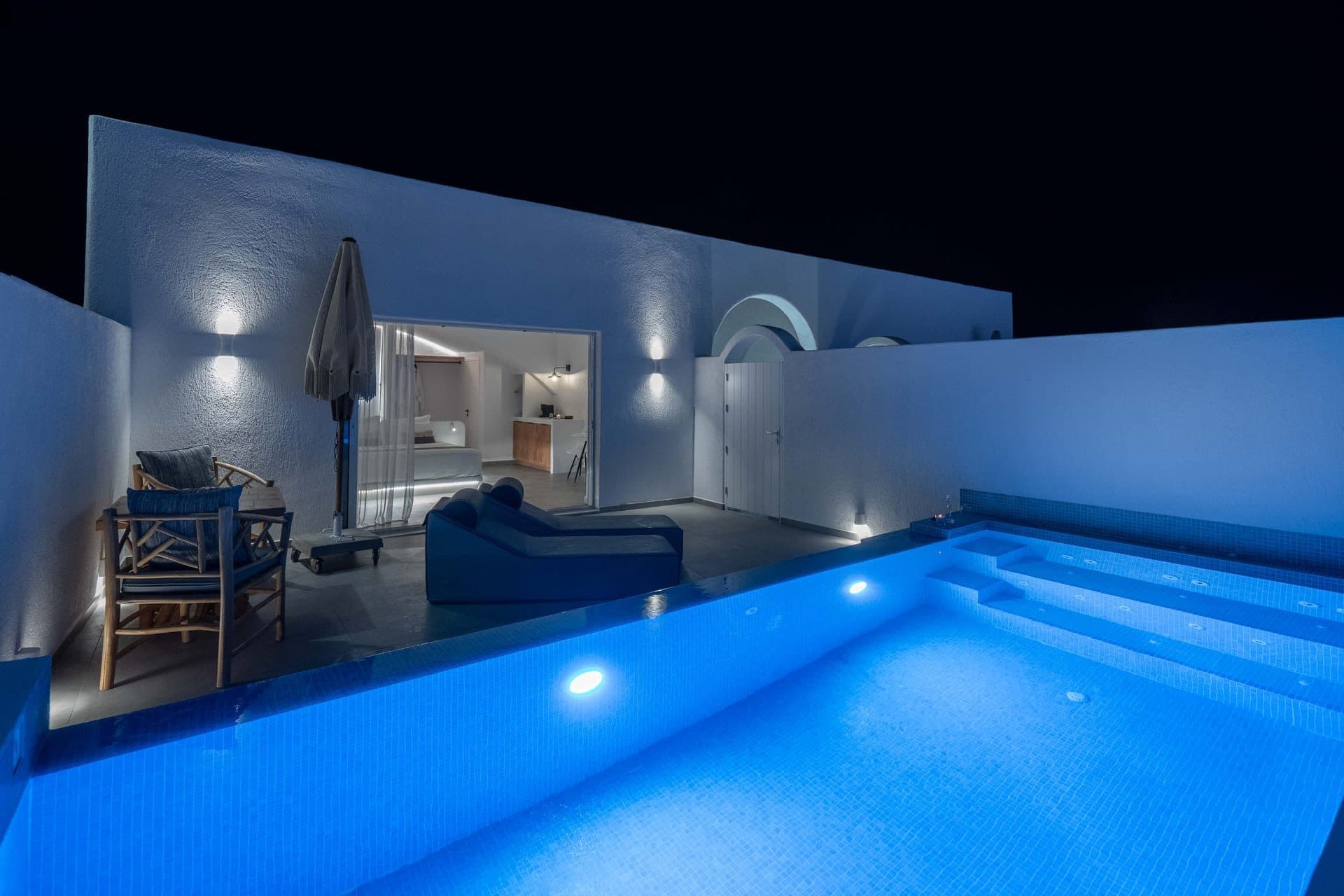 King suite with private jetted swimming pool - 3