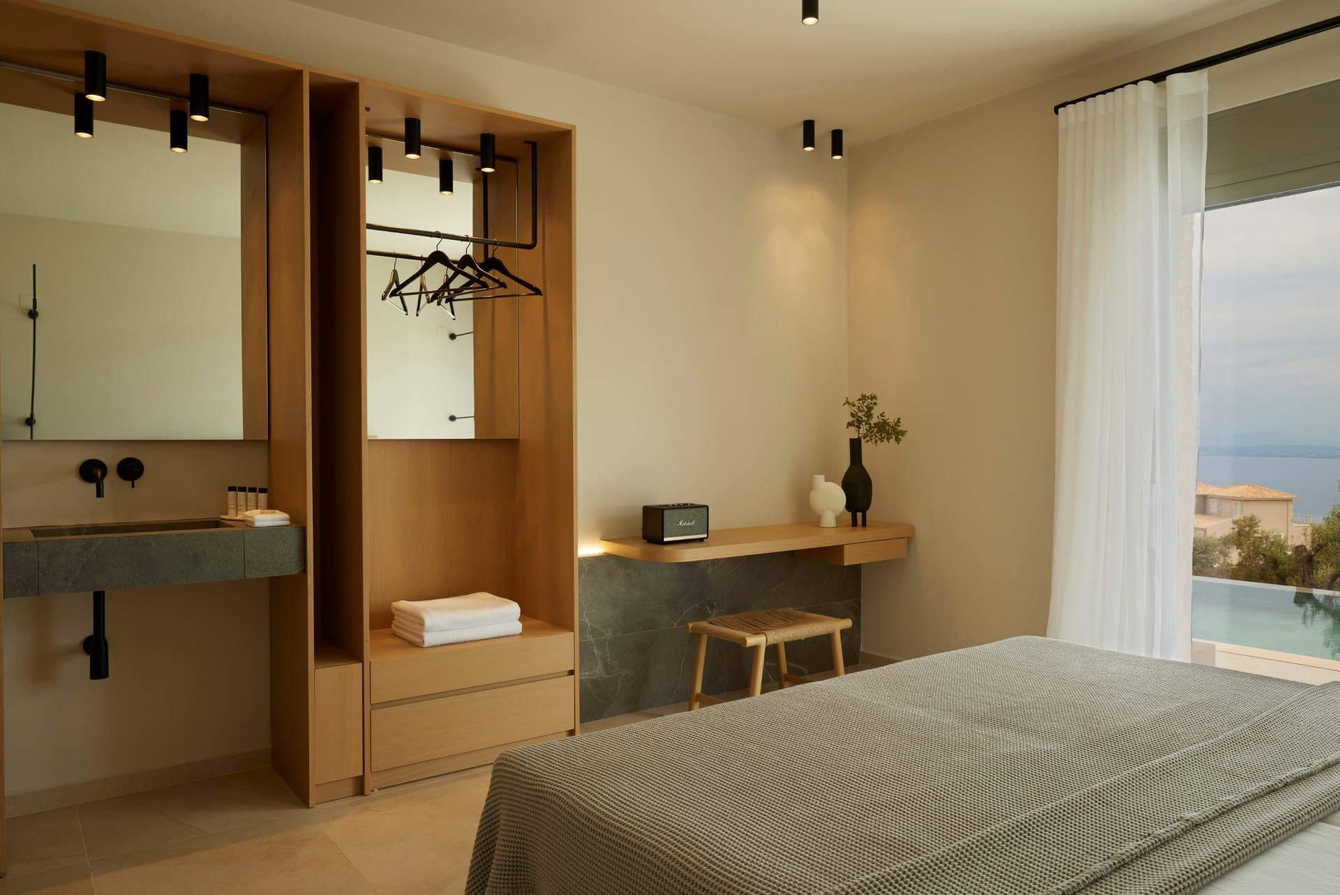 Premium two-bedroom, two-bathroom villa with private heated pool and panoramic sea views. - 4