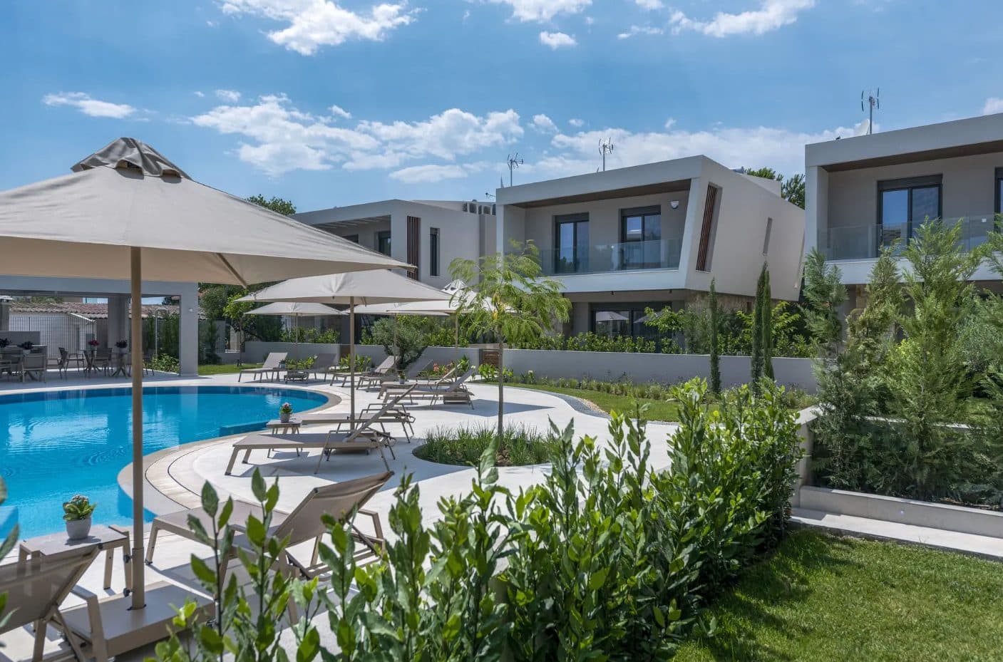 New-Build 126 m² Three-Bedroom Maisonette for Sale in Nikiti, Sithonia