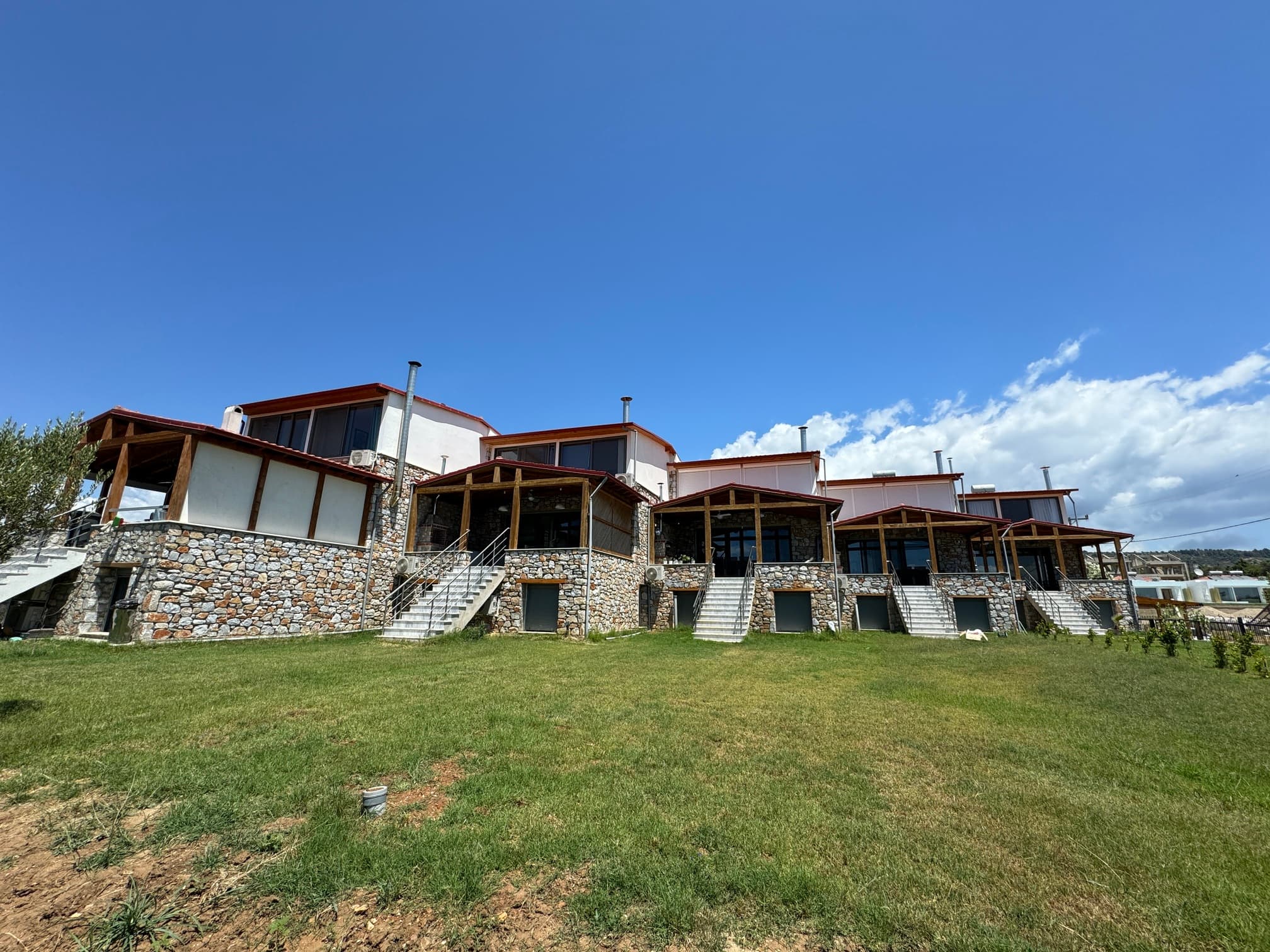 Stone House A - Three-Level Stone Maisonette in Nikiti