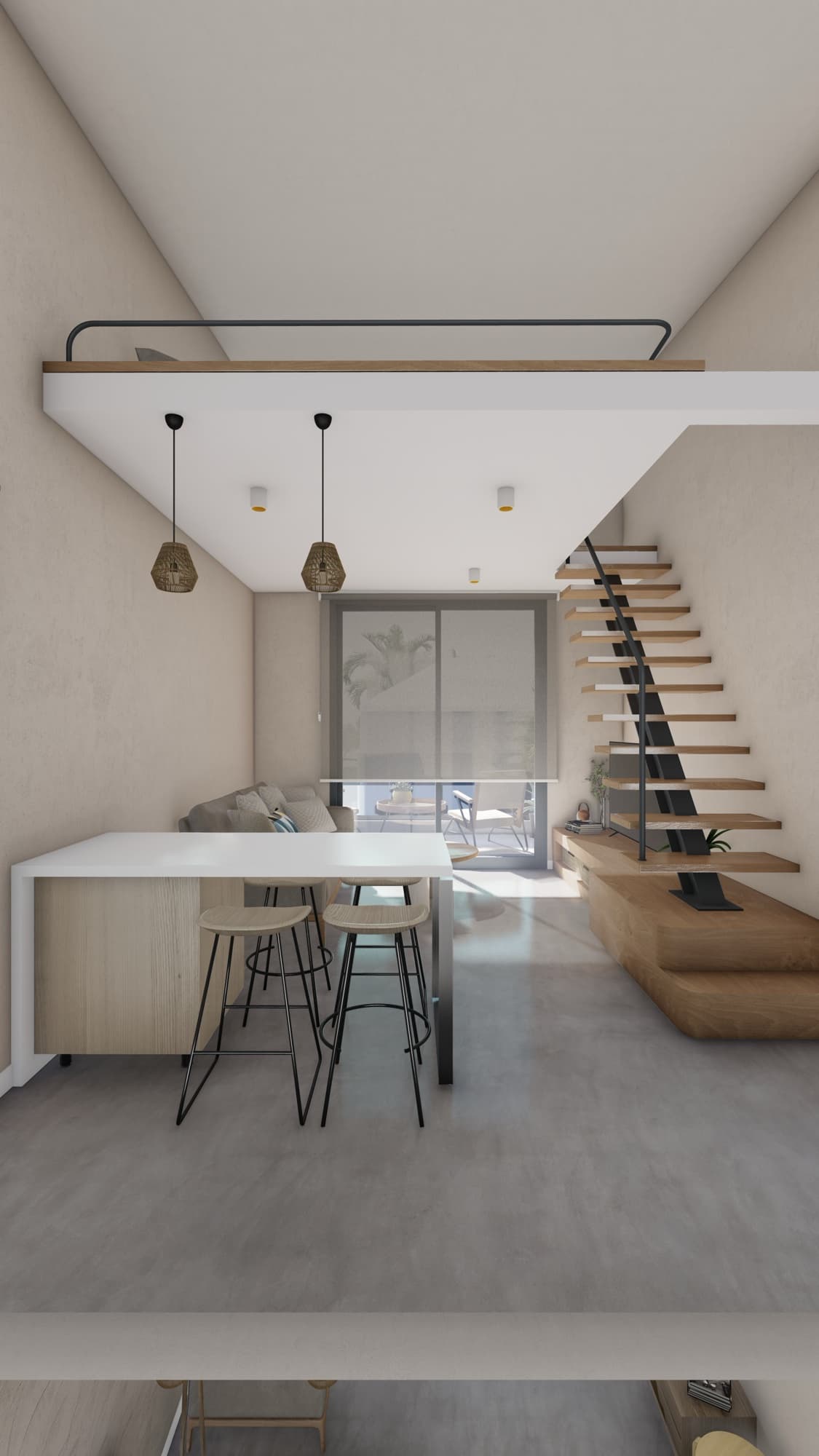 56 m² One-Bedroom Loft Apartment for Sale in Kallithea, Halkidiki - 3
