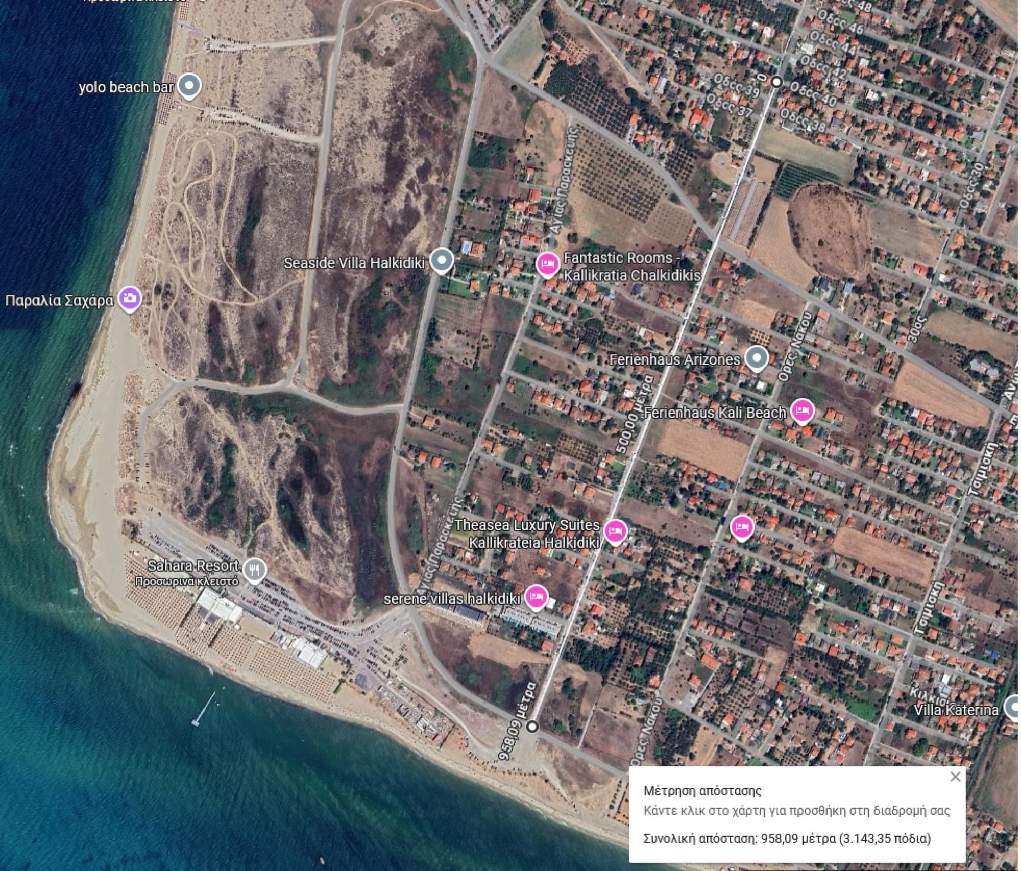 480 m² Residential Building Plot for Sale in Kallikrateia, Halkidiki - 4