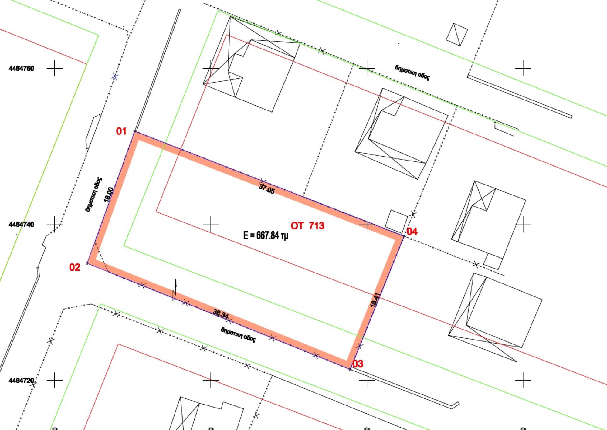 480 m² Residential Building Plot for Sale in Kallikrateia, Halkidiki - 2