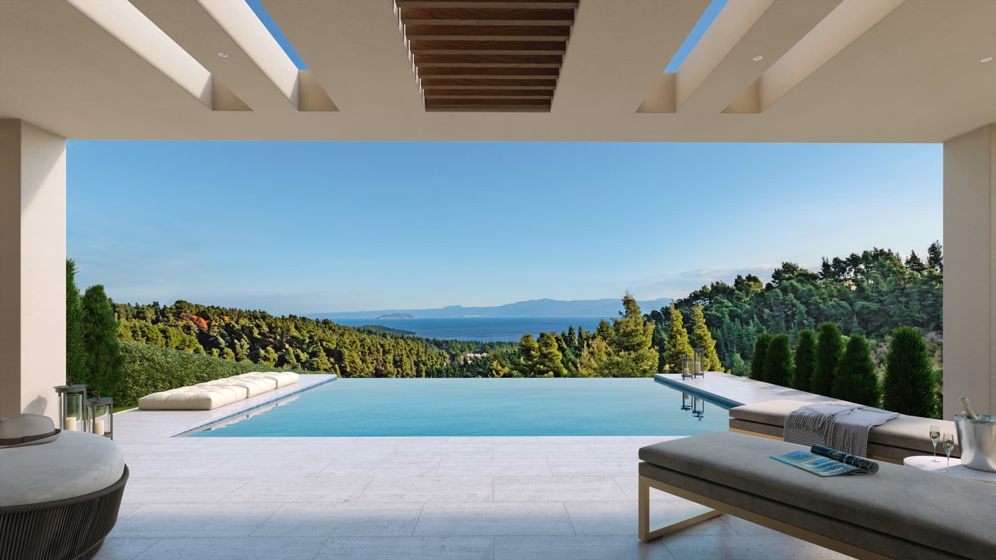Three-Bedroom Sea-View Villa for Sale in Pallini, Halkidiki - 2