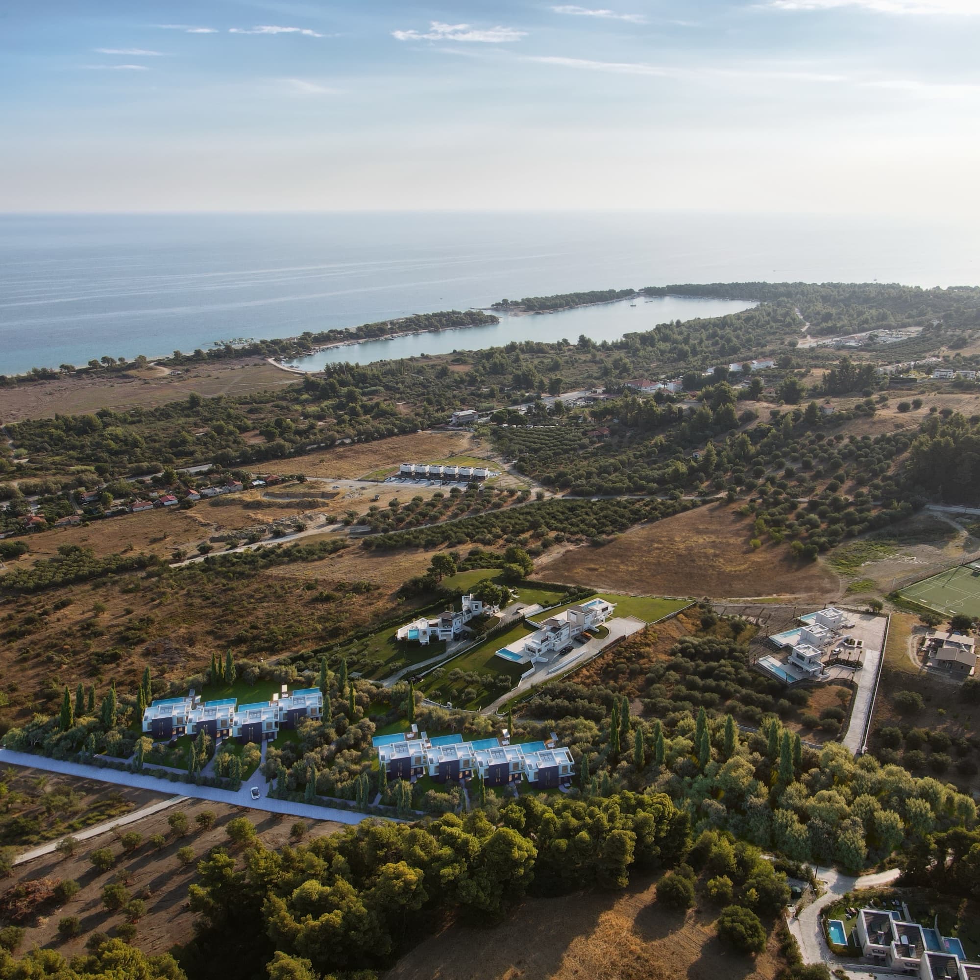 230 m² Four-Bedroom Sea-View Villa for Sale in Pefkochori, Halkidiki