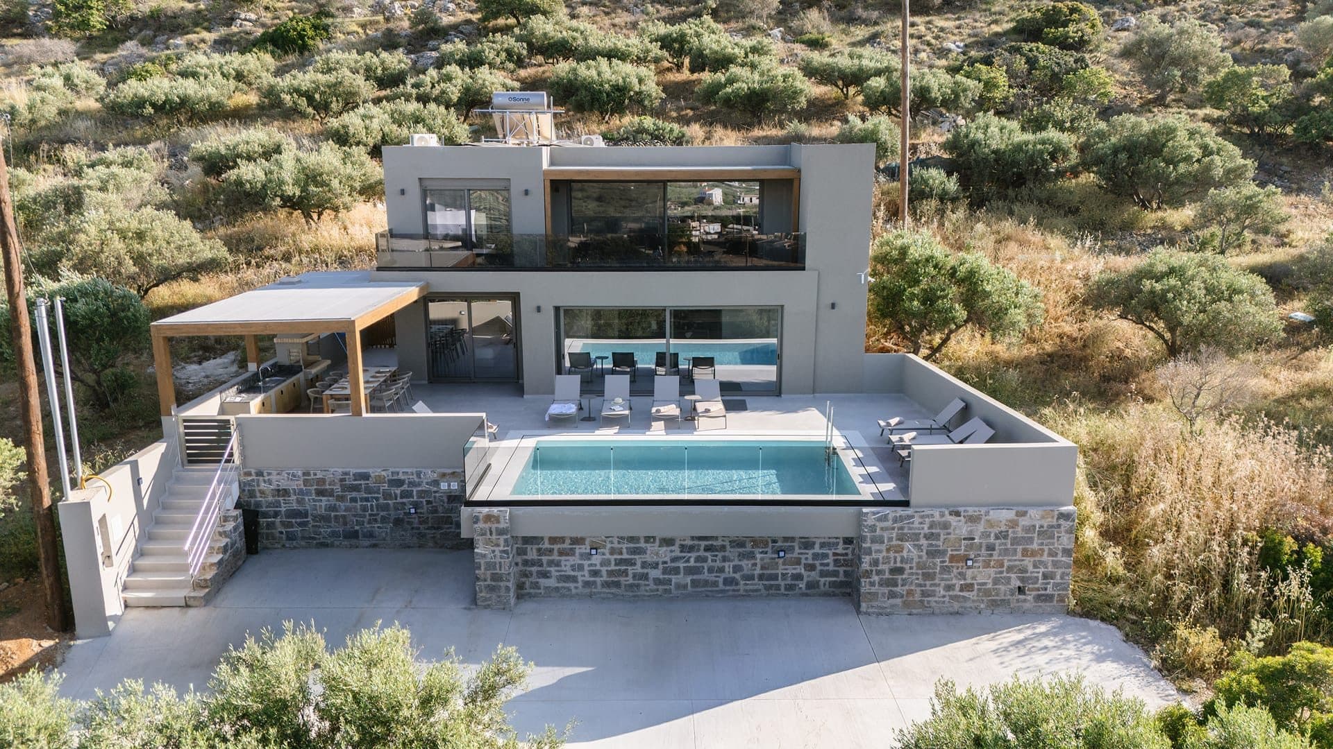 Grand Villa - 6BD Luxury Villa in Agriana