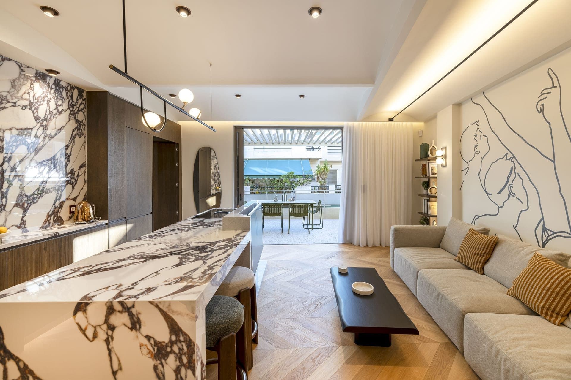 Acropolis Luxury Penthouse with Private Jacuzzi | Markou Mpotsari Str. 37. Athens 11742 - 2