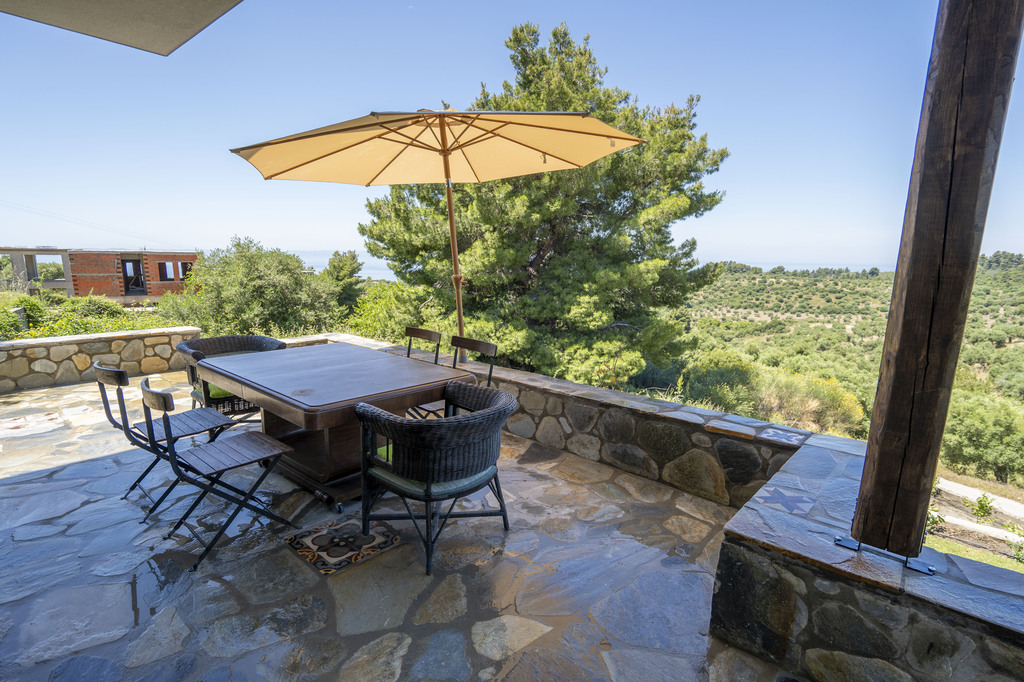 Brand New Traditional 4-Bedroom Villa Anastasia in Parthenonas, Sithonia, Halkidiki, Greece, 053
