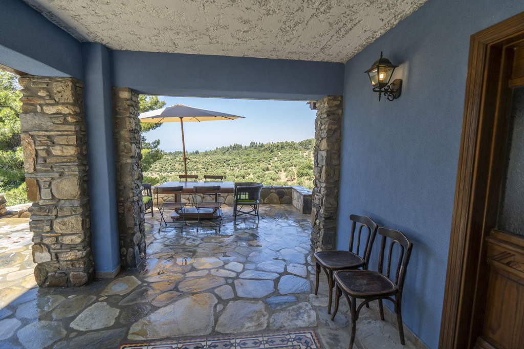 Brand New Traditional 4-Bedroom Villa Anastasia in Parthenonas, Sithonia, Halkidiki, Greece, 054