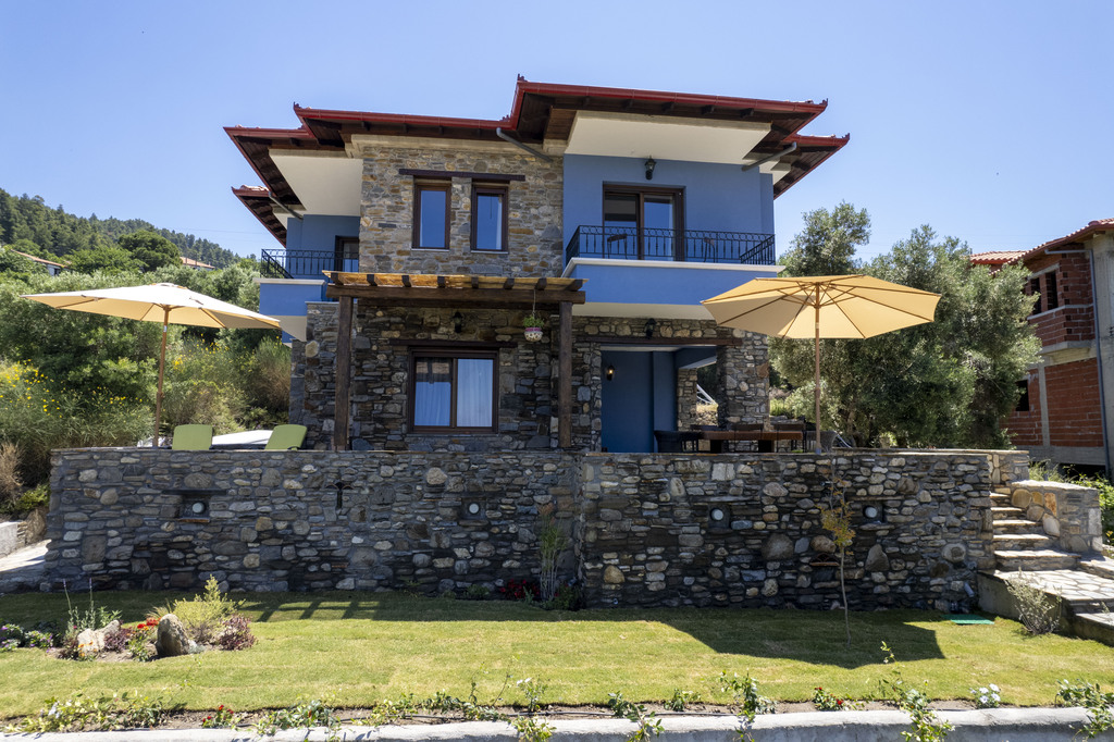 Brand New Traditional 4-Bedroom Villa Anastasia in Parthenonas, Sithonia, Halkidiki, Greece, 06